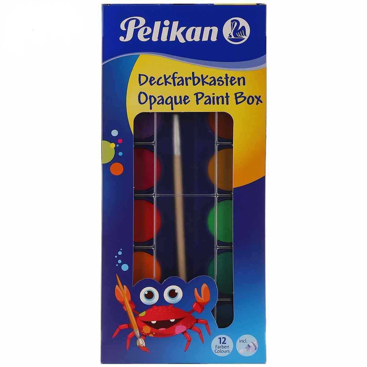 آبرنگ 12رنگ پلیکان